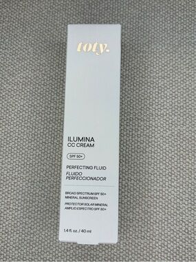 Toty Ilumina CC Cream SPF 50+ Perfecting Fluid 1C NEW